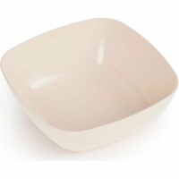 Тарелка квадро беж 16см ам8041