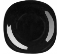 Тарелка десертная Карин черная 19см л9816