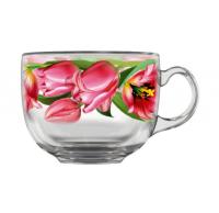 Кружка 450мл Тюльпаны з2027д/тюл
