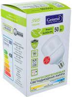Лампа General 50Вт Е27 6500К высокомощн.