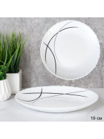 Тарелка 19см Полосы классика 75-7267-2