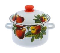 Кастрюля 4л Змд201м/дл Дары лета бел.с обод.