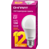 Лампа Онлайт А60-12W-2700K-E27 71682