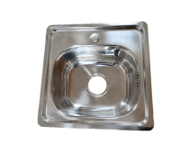 Мойка врезная  380*380мм 06/160 матовая +сифон