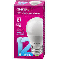 Лампа Онлайт G45-12W 6K-E27 90065