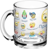 Кружка 300мл Смайлики з208с