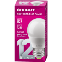 Лампа Онлайт G45-12W 4K-E27 90064