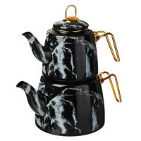 Чайник 2-хярус эмаль 1,5л*2,1л 894-555