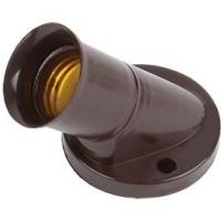 Патрон наклонный Е27 коричн. АВ7SNКЕАY