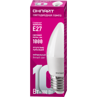 Лампа Онлайт C37-10-4K-E27 61960
