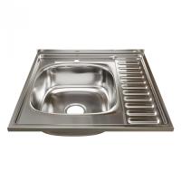 Мойка MIXLINE 60х60х0,6/160 левая с сиф 3 1/2