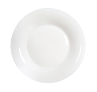 Тарелка плоская 20см бел. т8-0003
