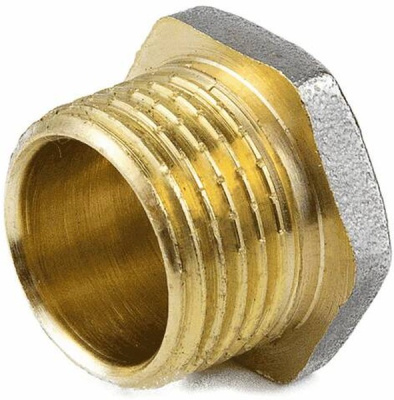 Заглушка НР Ду-20 латунь