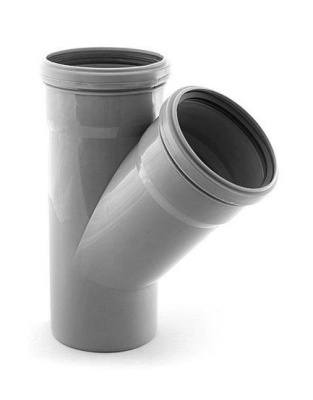 ПП тройник Ду 110*110 45гр 