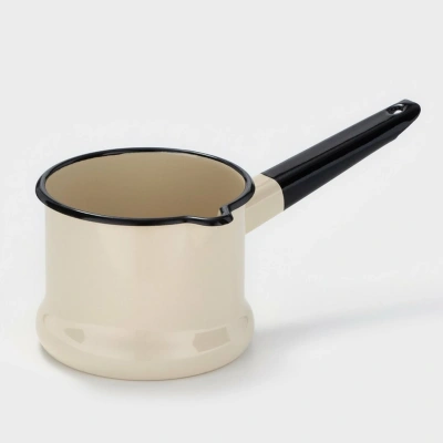 Ковш эмаль 1л сл/кость 90104-072/4под/сл