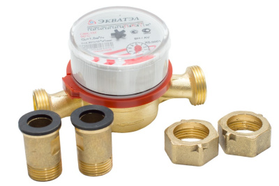 Счётчик воды Экватэл СВК-15г унив.с м/з, б/м/к