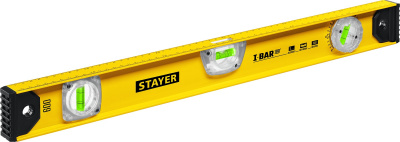 Уровень STAYER I-Bar 180 600мм двутавровый