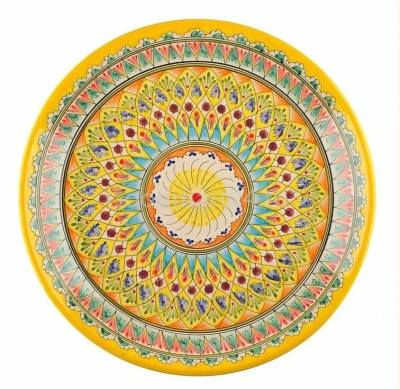 Ляган 26см желтый Л26жел.