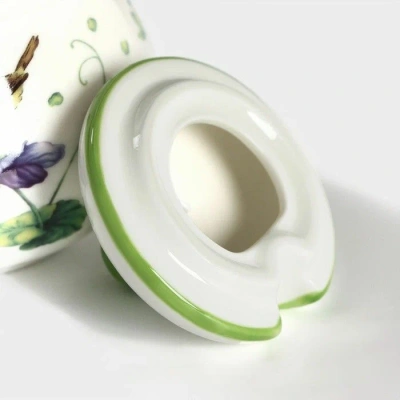 Сахарница с ложкой Зеленый сад 320мл 2532186