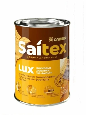 Лак алкидный Saitex LUX Калужница 1л