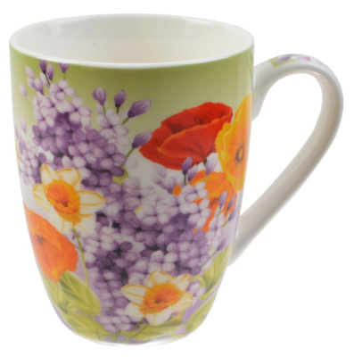 Кружка 340мл Цветочная роскошь