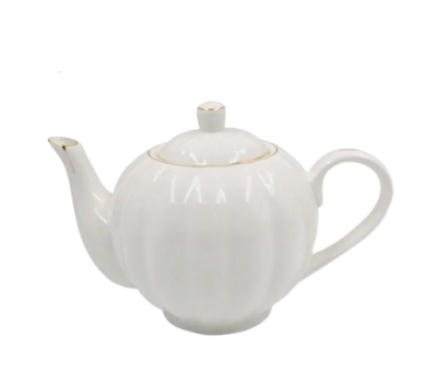 Чайник заварочный 1000мл пломбир фарфор G001-GL TP