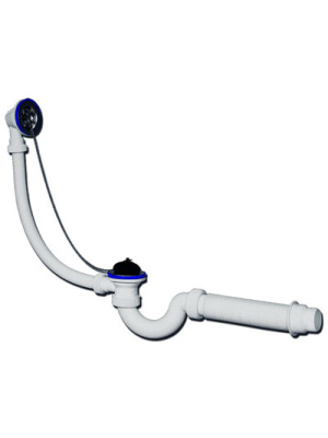 ВП0654 Сифон для ванн с нерж/ч.70мм  600мм