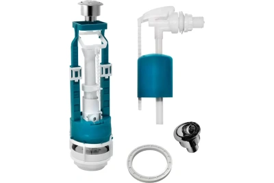 Клапан сливной кнопоч. 2-х режимный хром D-40 Инкоэр