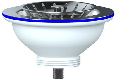 Выпуск 3 1/2"(112мм) с нерж.сеткой Е150Р