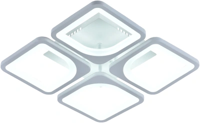 Люстра МХ10005/4В бел.88Вт 355*355*75мм