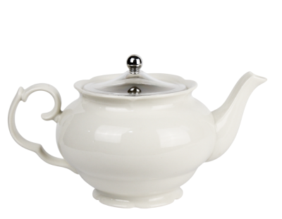 Чайник завар.тс0718-305 фарфор белый