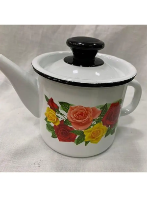 Чайник 1л цилиндр.белый 42704-072/4б