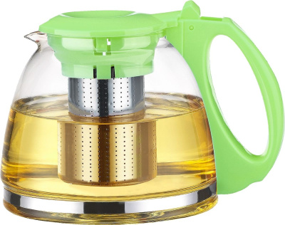 Чайник завар. Имбирь салат. с ситом А091GR