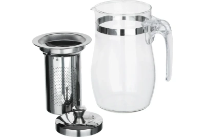 Чайник заварочный 700мл с стом стекло 850-196