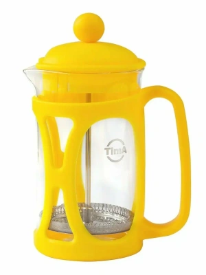 Френч-пресс Маффин РМ-600СТ 600мл желтый 191229