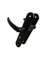 Ручки Гардиан-4131 Вега черный муар к замку 1011,3011