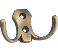 Крючок KR0020 античная бронза