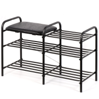 Этажерка Люкс3 ЭТЛ3-1/Ч черн.