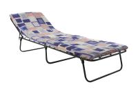 Раскладушка 190х70 с матрасом 6см, труба 20мм, ЭК-М60, до 100 кг