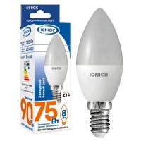 Лампа IONICH С37 8Вт Е14 6К