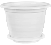 Горшок "Виола" 3,5л (белый) М 1339