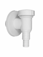 Клапан обратный д/стиральной машины(пластик, белый) МР-У