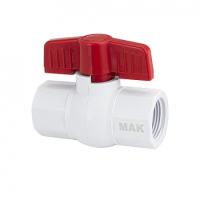 Кран шаровый МАК Ду-15 г/г, р/б полипропилен