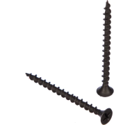 0200369 Саморез черный 3,5х51 потай крупная резьба 100шт