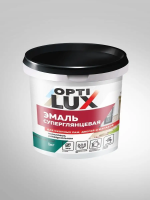 Эмаль акриловая белая 1кг ОПТИЛЮКС