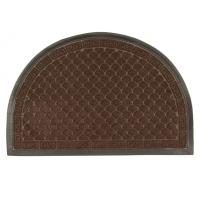 Коврик придверный влаговп. "Чешуйки" 40х60см полукруг