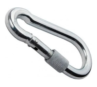 Карабин 9мм пожарный с фиксатором