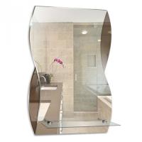Зеркало MIXLINE  Аква МТ 395*600 с полкой