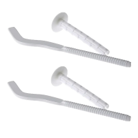 Кронштейн д/радиатора с дюбелем 9*220мм 1шт