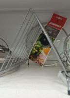 Подставка д/раздел.досок треугол.хром